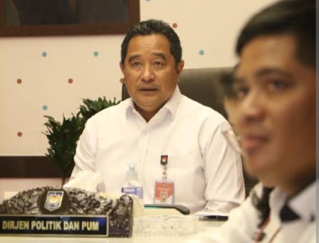 Direktur Jenderal (Dirjen) Politik dan Pemerintahan Umum (Polpum) Kemendagri Bahtiar. [Instagram]